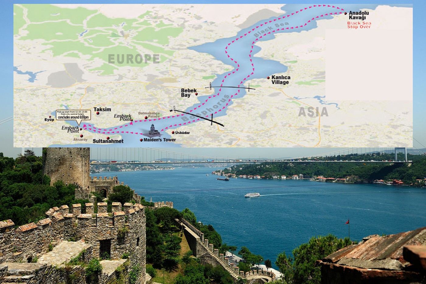 Bosphorus Day Cruise Tour – Allstar Travel Turkey, package tour, hotel ...